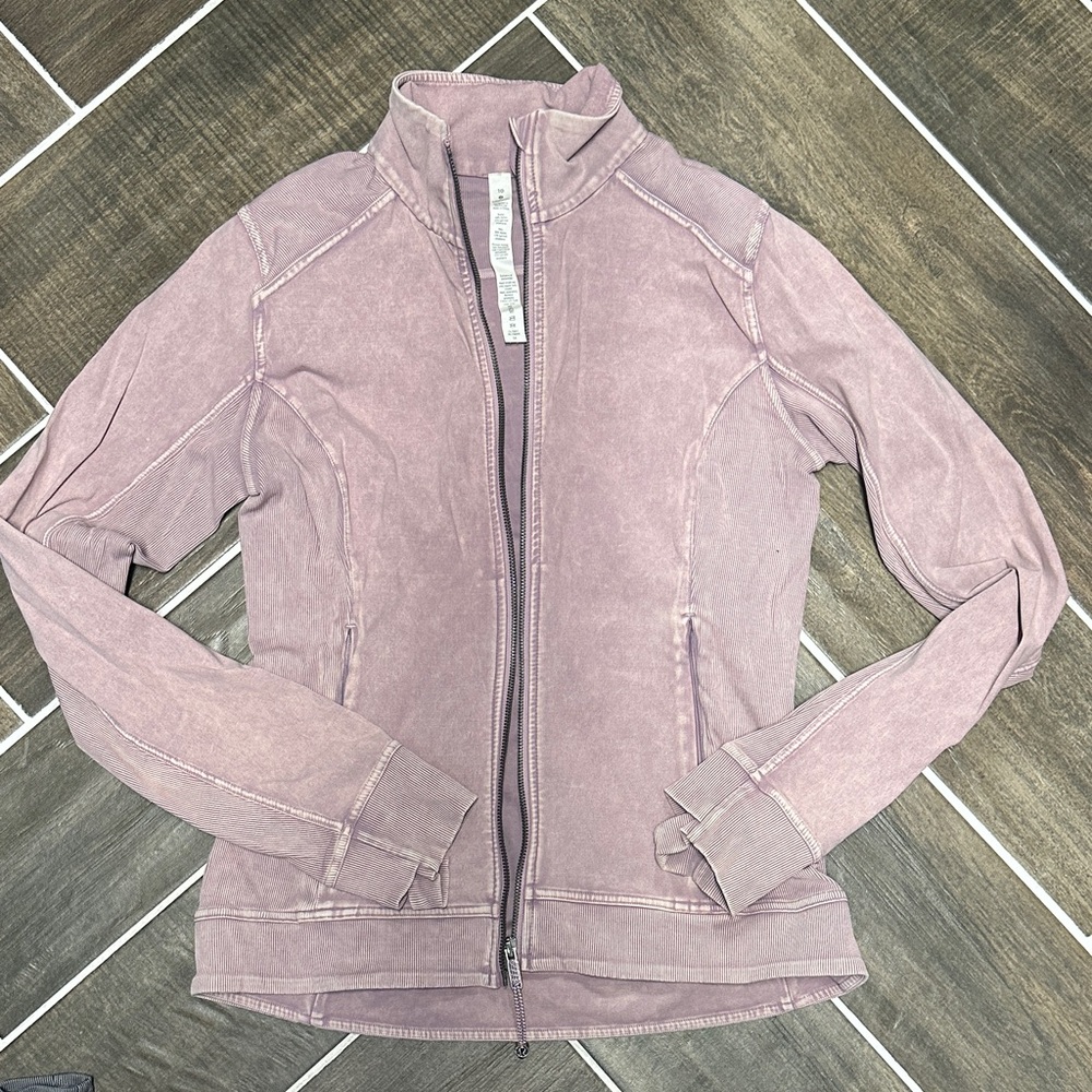 Lululemon Women's Mauve Moto style Jacket